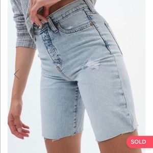 🚫 SOLD 🚫 Aero denim high waisted shorts